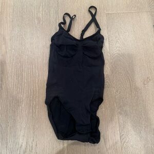 SKIMS Thong Black Bodysuit